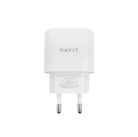 Зарядний пристрій швидкий HV-UC1016 HAVIT USB-C 20W 3A білий (40шт/ящ)
