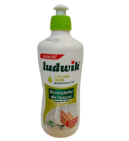 Засіб для миття посуду 450 мл з олією жожоба Ludwik