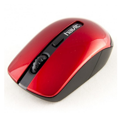 Мишка бездротова HV-MS989GT HAVIT чорний+червоний