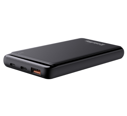 Павербанк CW-PB100LPG3BK-PD ColorWay 10000 mAh Slim (USB QC3.0 + USB-C Power Delivery 18W) чорний