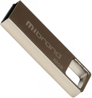 Флешка 32Gb USB 2.0 Mibrand Shark срібний