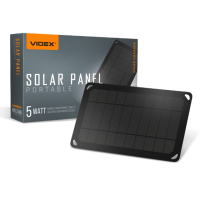 Портативная зарядная солнечная панель VIDEX VSO-F505U 5W (28шт/ящ)