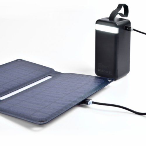 Портативная зарядная солнечная панель VIDEX VSO-F510UU 10W (28шт/ящ)