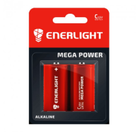 Батарейка ENERLIGHT MEGA POWER C BLI 2