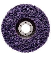 Круг шліфувальний з нетканого матеріалу NOVOABRASIVE 125 х 22,23 мм, фіолетовий