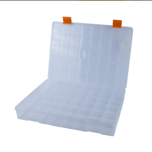 Органайзер пластиковий 380×285×56мм прозорий СІГМА