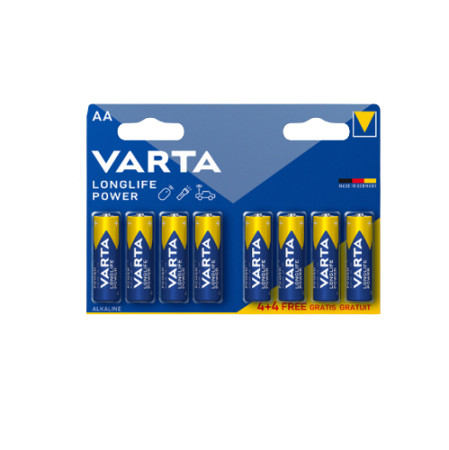 Батарейка AA/LR6 (бл-8шт) Varta Longlife Power